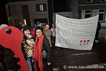 Honderd mensen protesteren tegen nieuwe coalitie