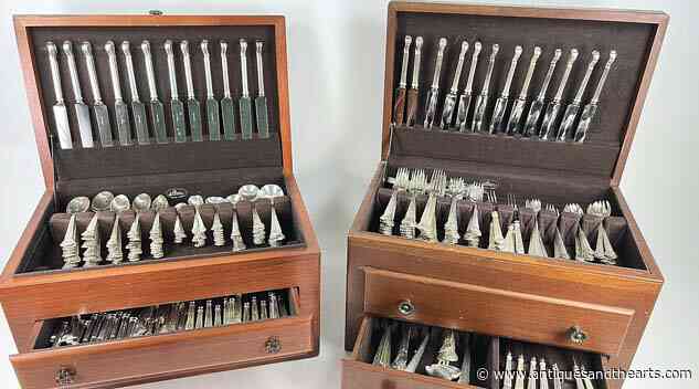 Tiffany & Co. Sterling Silver Flatware Service Is Elected Top Lot At Paul McInnis Auction