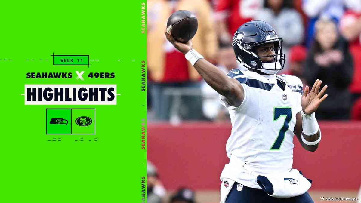 Seattle Seahawks Highlights vs. San Francisco 49ers | 2024 Regular Season Week 11