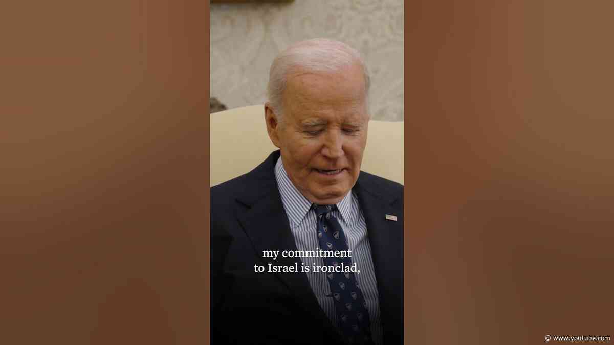 President Biden welcomes Israeli President Isaac Herzog to the Oval Office