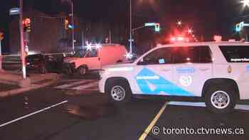 Two people injured in crash near Scarborough Town Centre