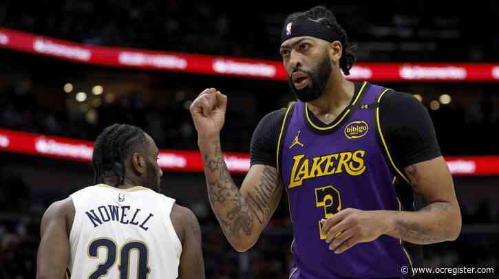 Lakers take 5-game winning streak into NBA Cup matchup with Jazz