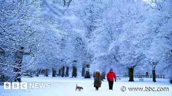 Snow and ice warning for parts of Wales