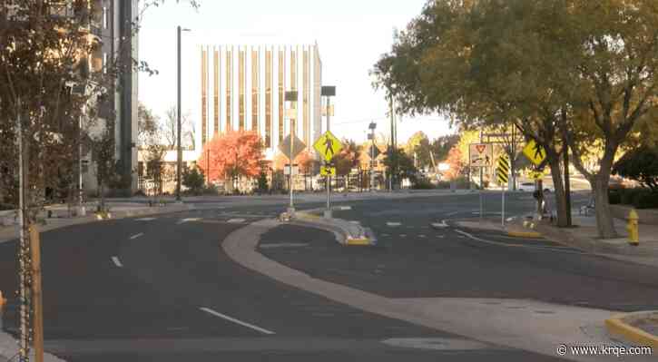 Albuquerque man claims he was almost run over due to faulty crosswalk