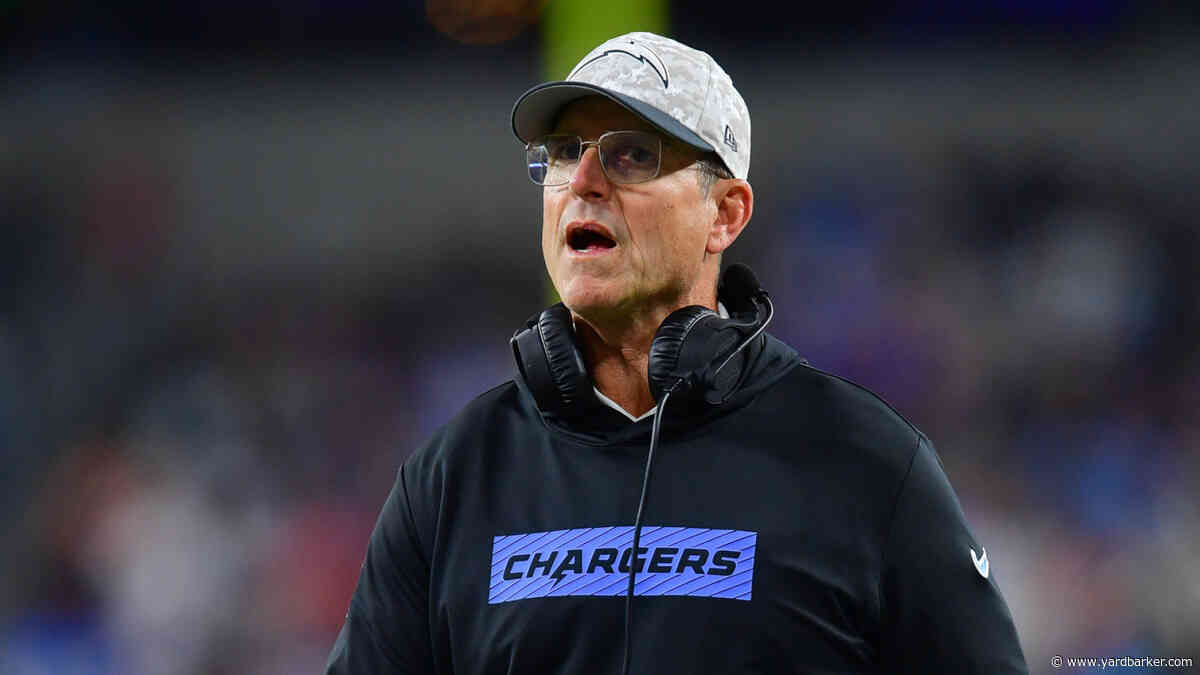 Jim Harbaugh says the Chargers are built for the playoffs