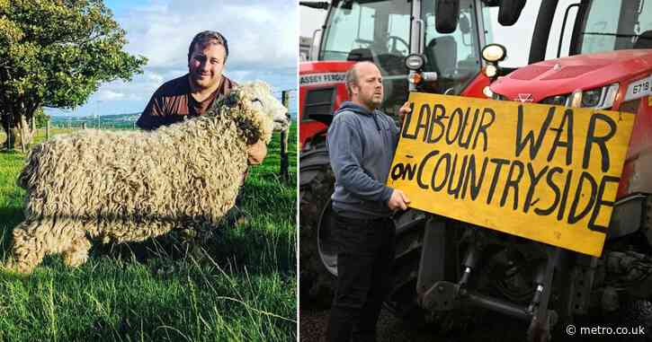 Farmers prepare to shut down central London in protest over Labour tax plans