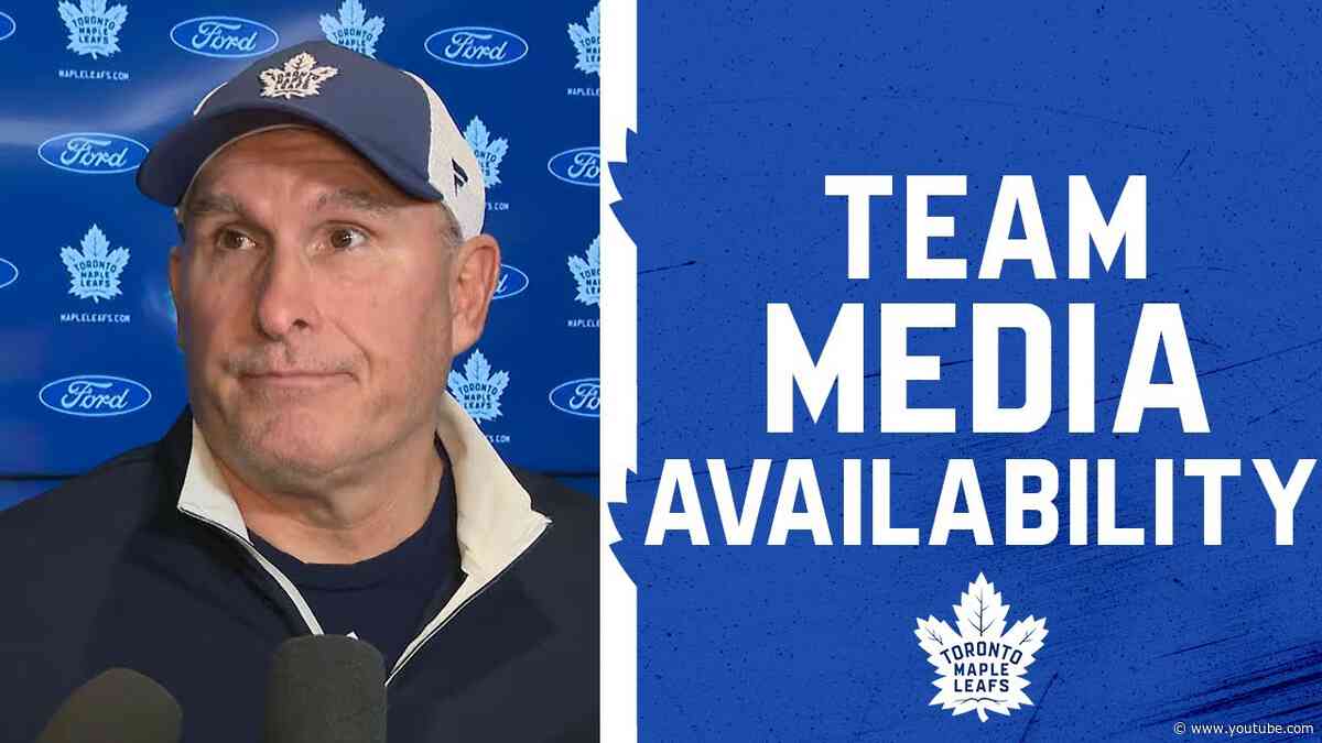 Maple Leafs Media Availability | November 18, 2024