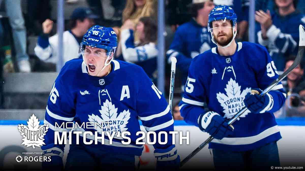 Mitchy's 200th | The Leaf: Blueprint Moment