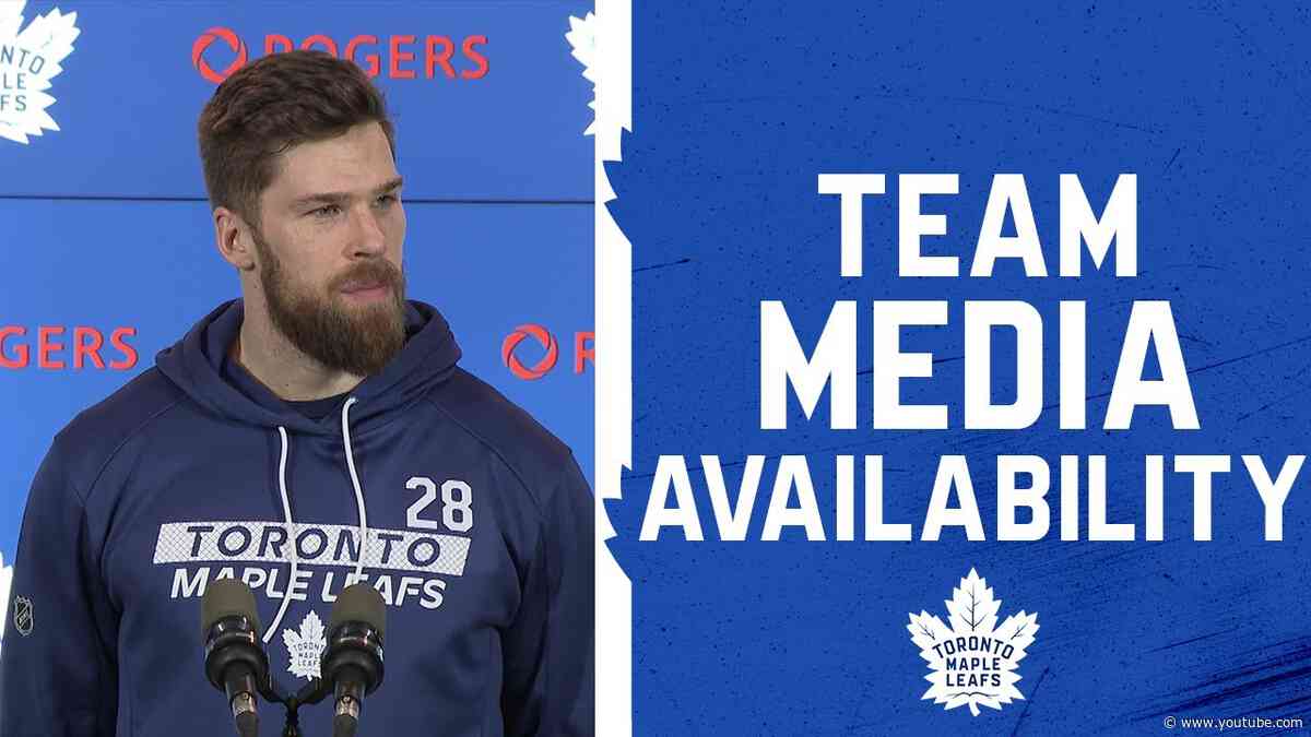 Maple Leafs Media Availability | Pregame vs Edmonton Oilers | November 16, 2024