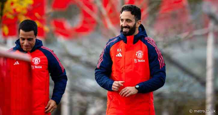 The starting XI Ruben Amorim picked in his first Manchester United training session