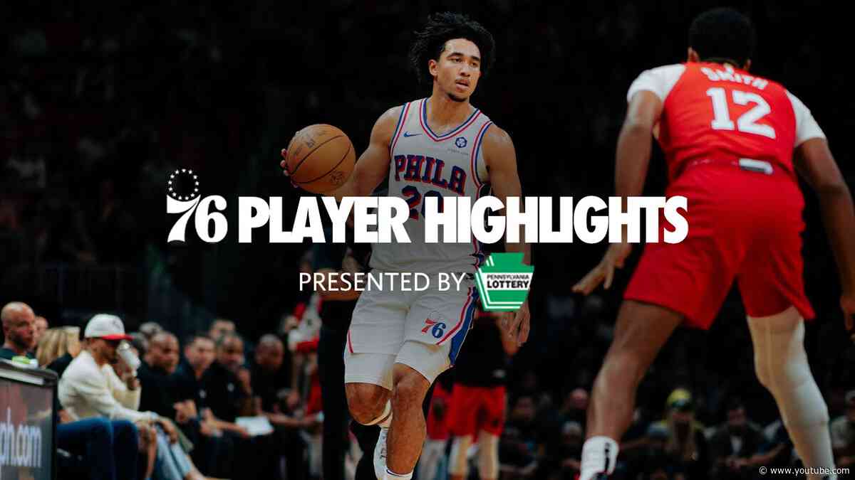 Player Highlights: Jared McCain at Miami Heat | 11.18.24