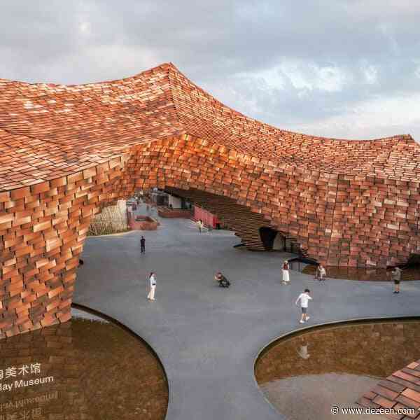 Kengo Kuma and Associates cloaks Chinese clay museum in handmade tiles