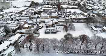 Met Office issues new yellow weather warning of snow and ice in the North East