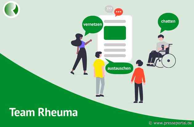 Deutsche Rheuma-Liga startet die App Team Rheuma / Rheuma muss nicht einsam machen: Neue App ermöglicht sicheren digitalen Austausch für Betroffene