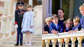 Monaco's royal children steal the show on national day