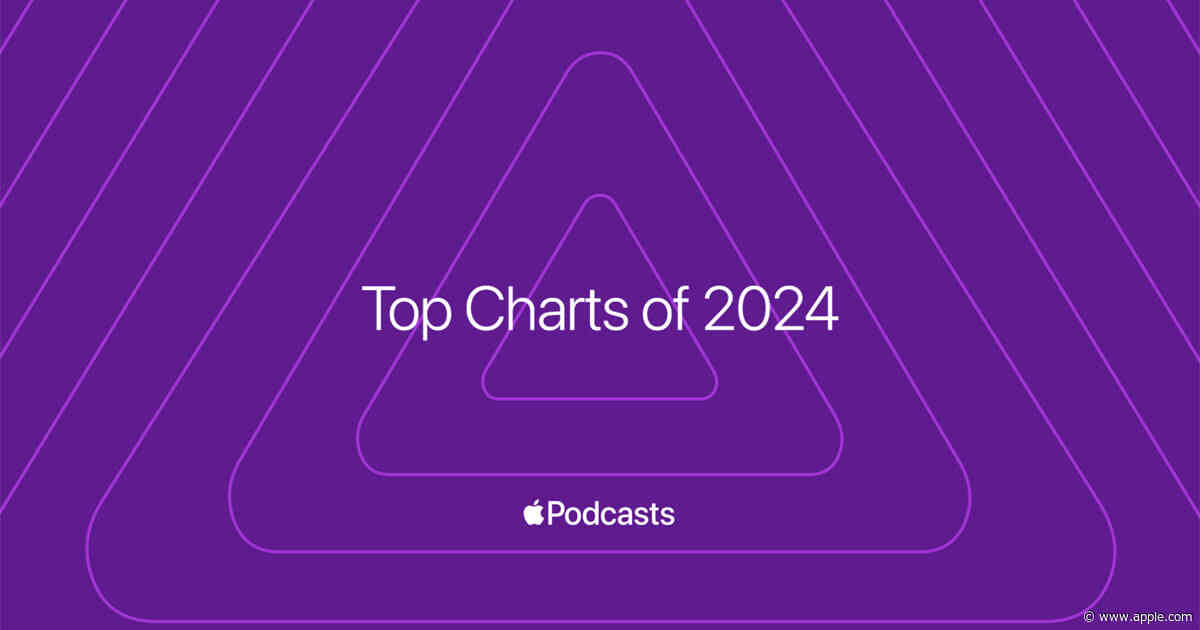 Apple shares the most popular podcasts of 2024