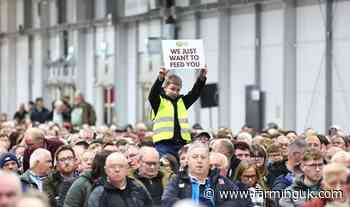 Over 6,000 NI farmers rally against &#39;flawed&#39; tax changes