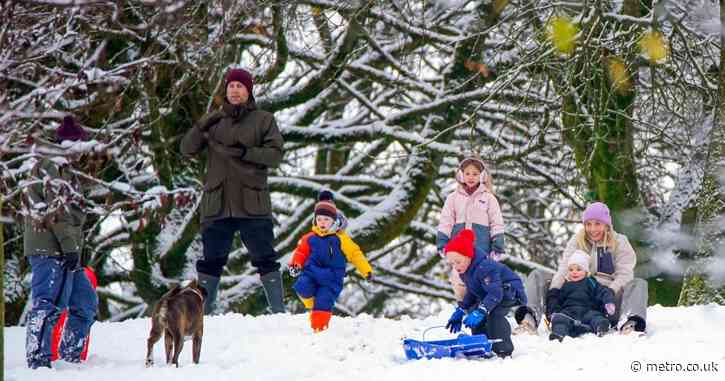 UK looks more like Lapland after widespread snow – and there’s more to come