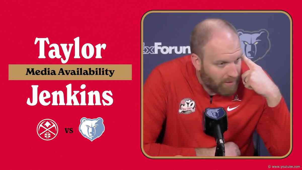 Taylor Jenkins Press Conference | Grizzlies vs. Nuggets