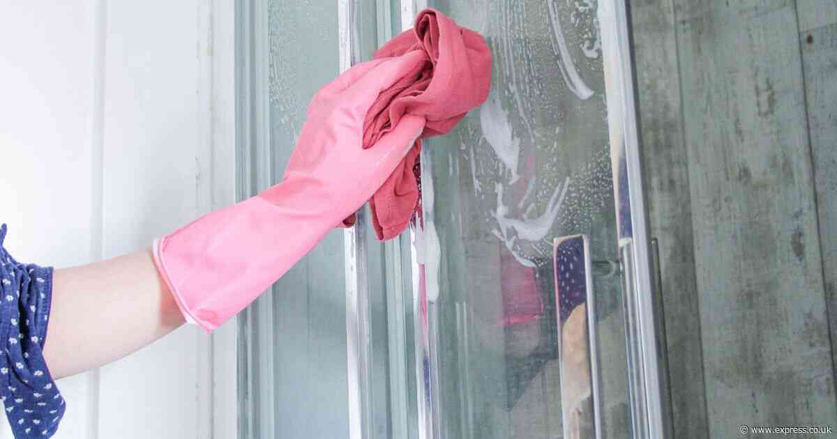 Get water marks off shower in less than 10 minutes with product cleaners call 'perfect'