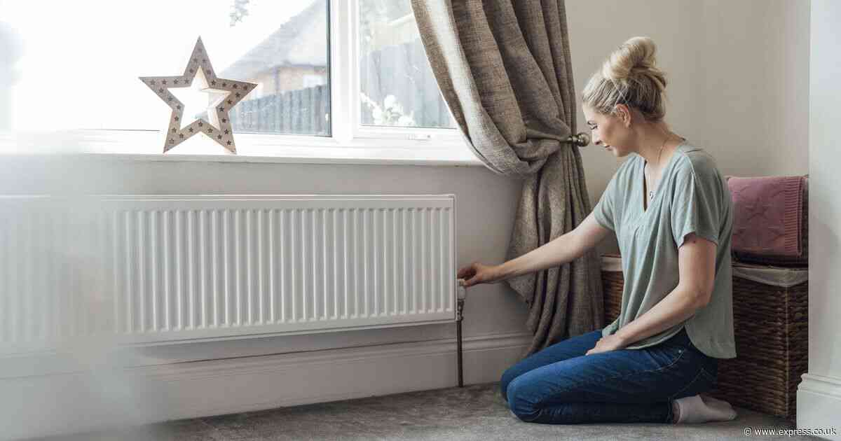 Homeowners urged not to place curtains over a radiator this winter