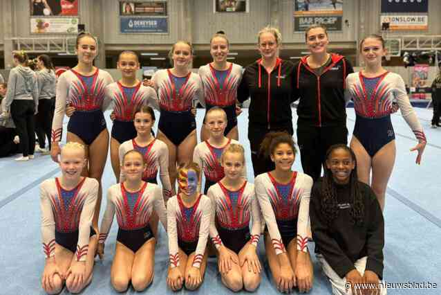 Team GymMax pakt goud op TeamCup toestelturnen