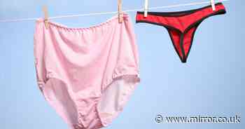 Doctor claims we're all washing our underwear wrong - causing a gross mix-up