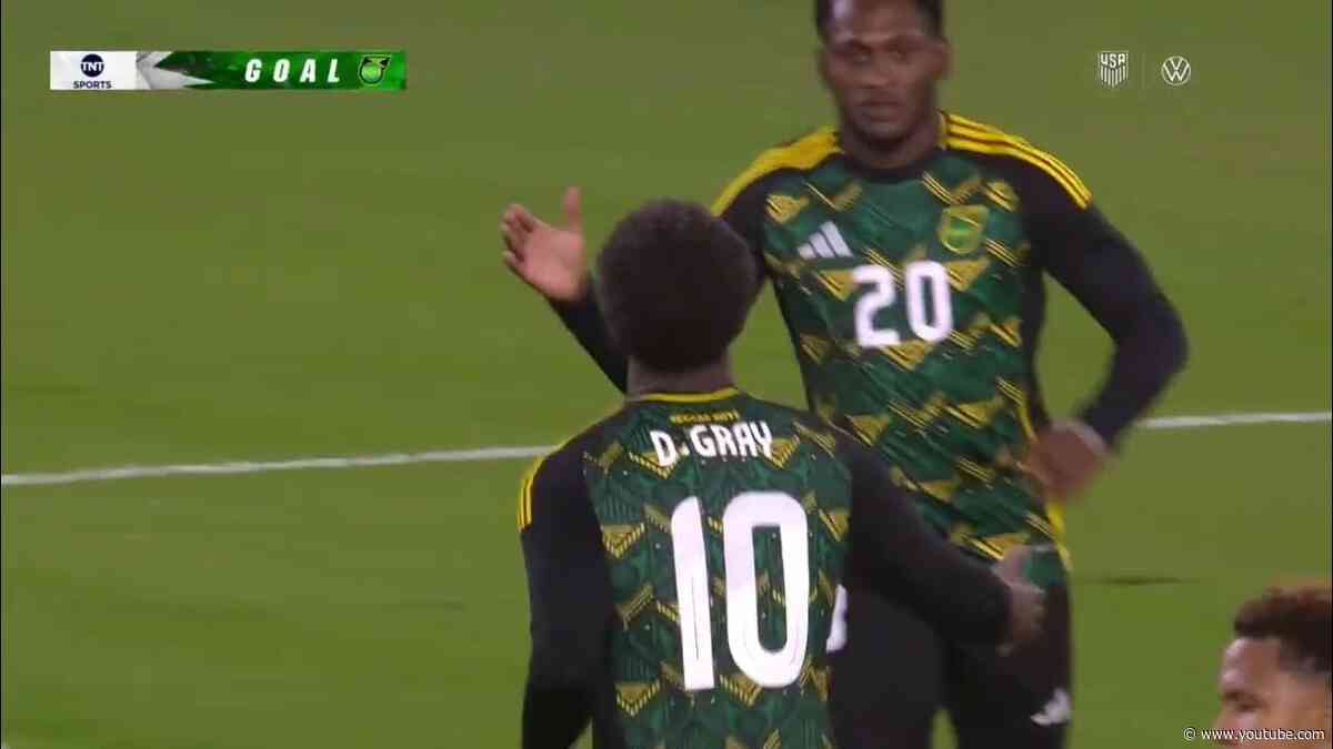 Demari Grey Second Goal | USMNT vs. Jamaica | November 18, 2024