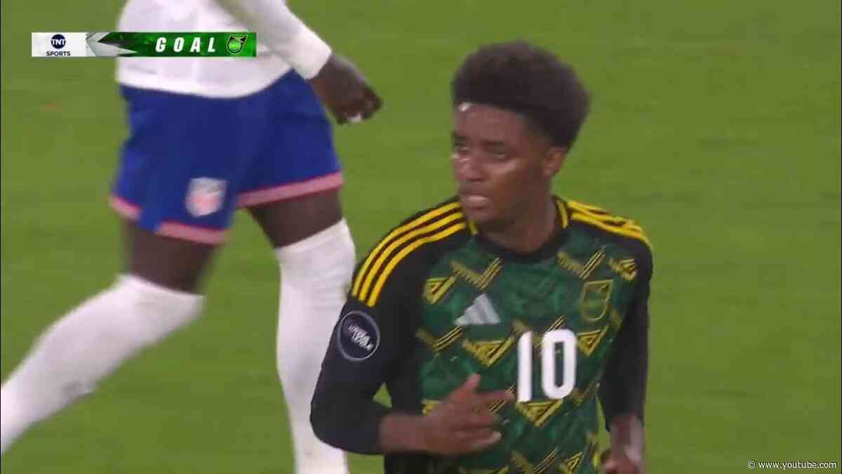 Demari Grey First Goal | USMNT vs. Jamaica | November 18, 2024