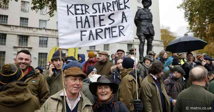 I joined 10,000 farmers on a march in Westminster- Here’s what they had to say