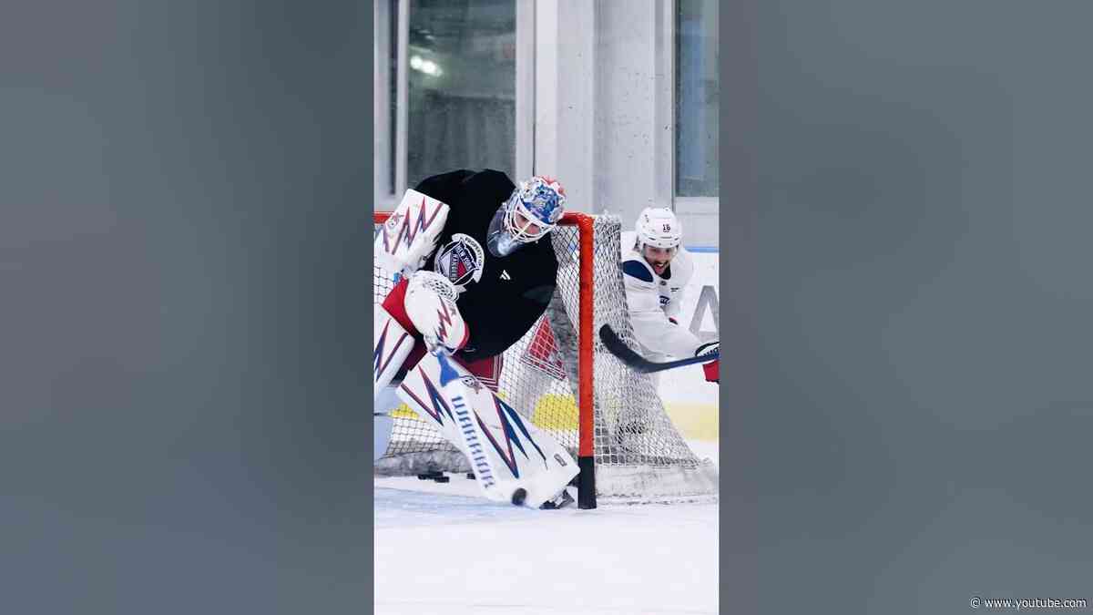 Final reps before heading west #nyrangers #hockey #nhl