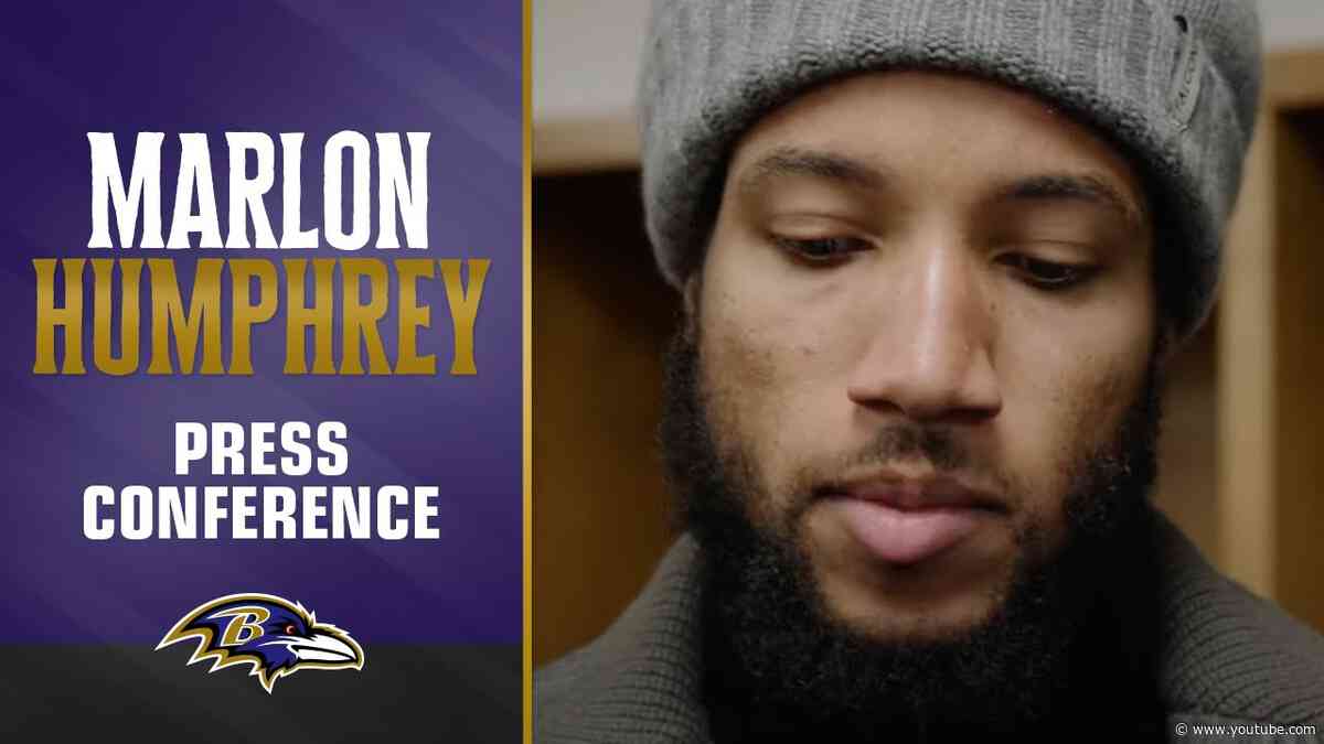 Marlon Humphrey on Losing Eight of Nine to the Steelers | Baltimore Ravens