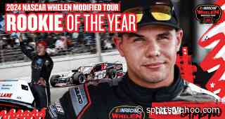 Trevor Catalano wins 2024 NASCAR Whelen Modified Tour Sunoco Rookie of the Year Award