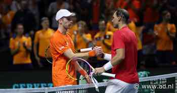 Laatste duel Nadal? Van de Zandschulp klopt legende en zet Oranje op voorsprong tegen Spanje