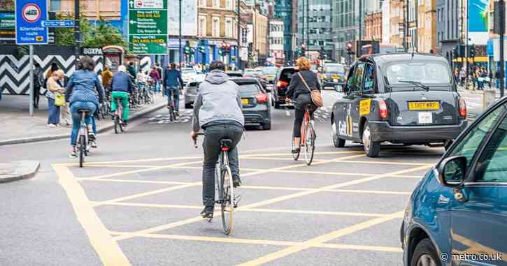 Map reveals London’s most dangerous junctions for cyclists