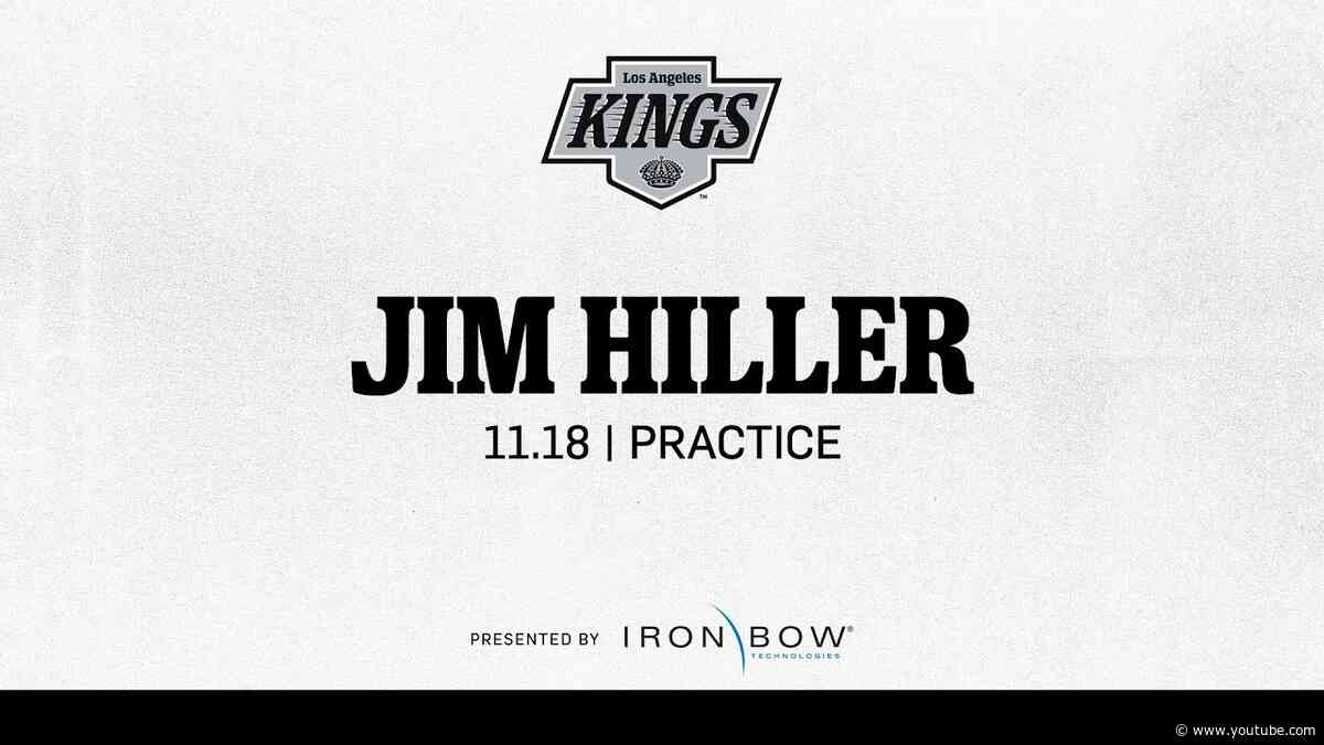 Head Coach Jim Hiller | 11.18 Practice in LA