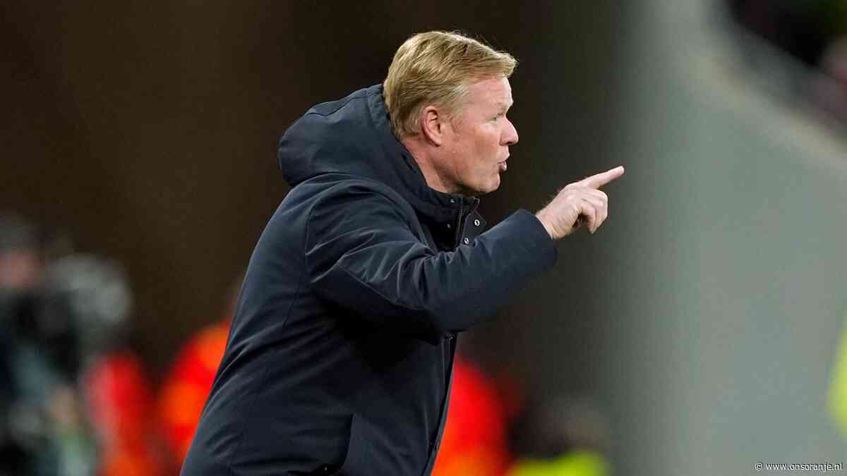 Ronald Koeman: 'Dit soort wedstrijden moet je winnen'