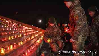 A candle for every day: Ukraine hosts 'Light the Fire' event to mark 1,000 days of full-scale war with Russia