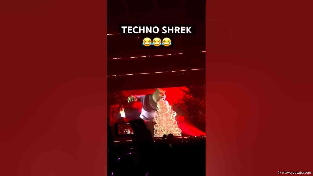 When Shrek went to a #rave 😂 #techno #hardtechno