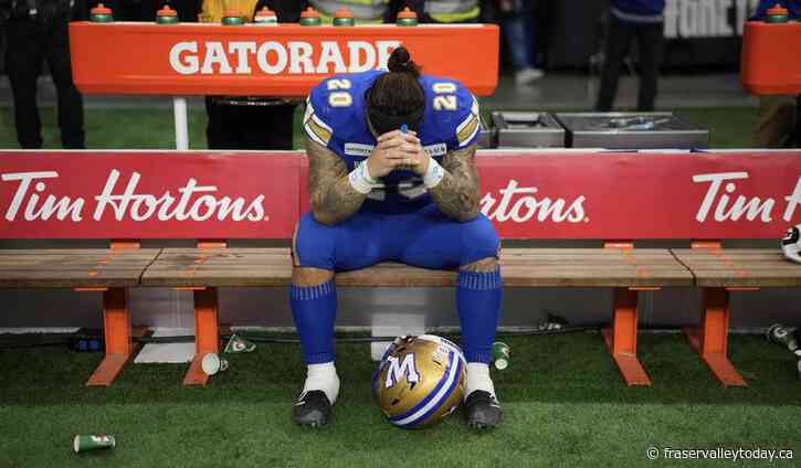 Blue Bombers clean out their lockers after coming up short in Grey Cup