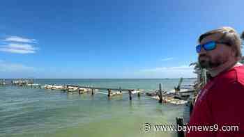 Rod & Reel Pier employee awaits for business to be rebuilt after Hurricane Milton destroys building