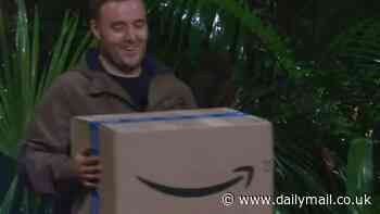 ITV accused of 'shameless' advertising for Amazon as celebs are delivered their luxury items in branded boxes during latest episode