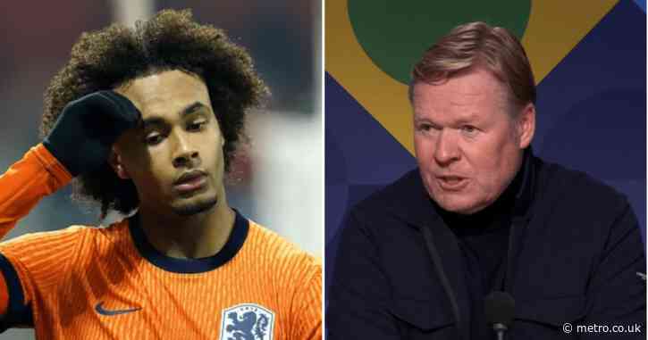 Ronald Koeman refuses to answer Joshua Zirkzee question after Netherlands draw