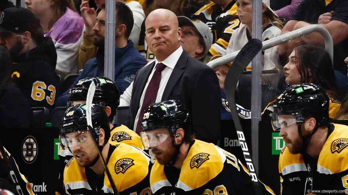 Bruins fire coach Jim Montgomery amidst disappointing start