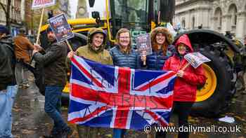 Protest is 'just the warm-up act', farmers warned as they descended on London over Government's inheritance tax raid