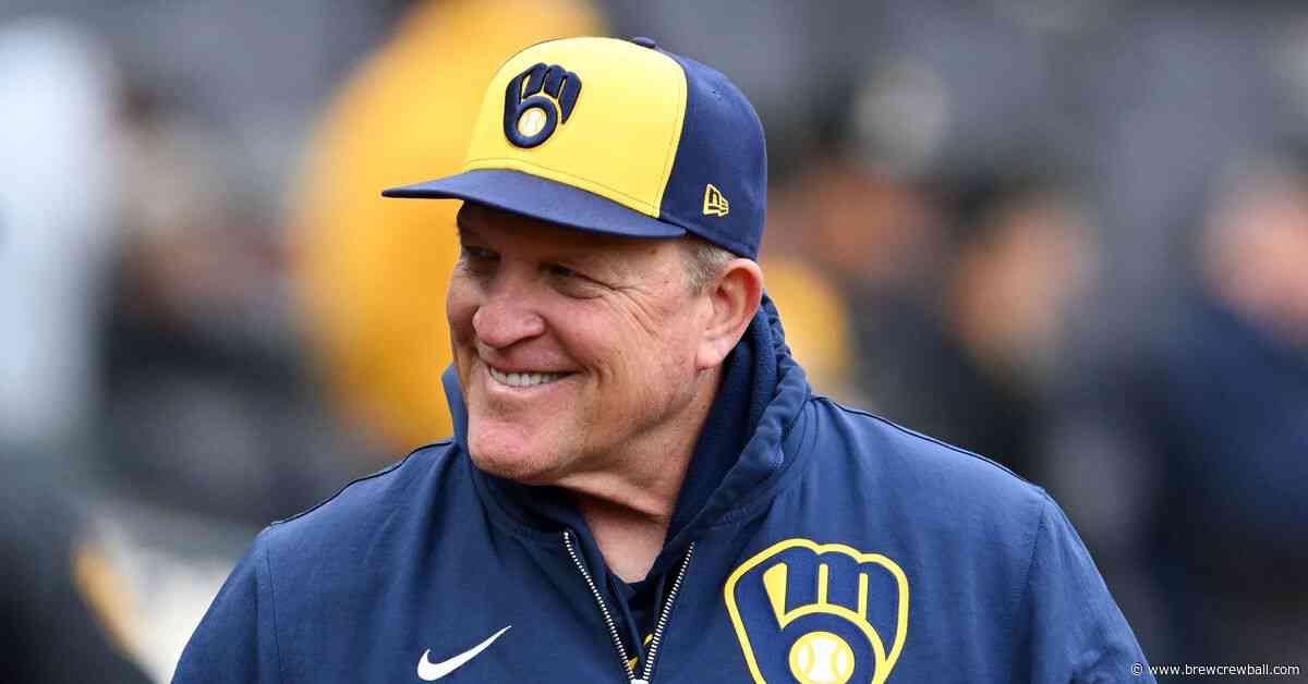 First-year Brewers manager Pat Murphy wins NL Manager of the Year Award