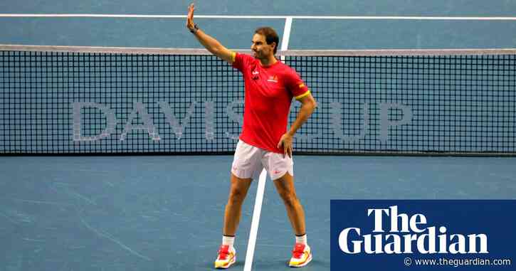 ‘We close the circle’: Rafa Nadal makes emotional exit after Davis Cup defeat