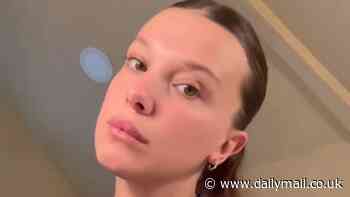 Millie Bobby Brown gives glimpse at her TWO wedding rings from Jake Bongiovi as she plugs beauty line