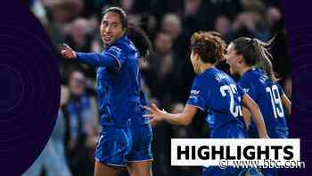 Chelsea beat Man City to go top of WSL