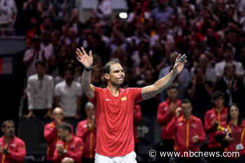 Rafael Nadal's legendary tennis career comes to an end in loss at Davis Cup